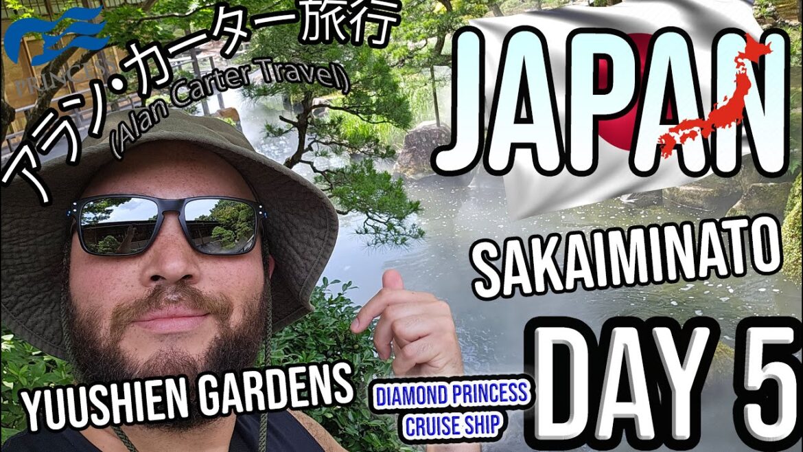 Diamond Princess – Day 5 – Sakaiminato, Japan – Part 1 – Yuushien Garden & the Eshima Ohashi Bridge Diamond Princess - Day 5 - Sakaiminato, Japan - Part 1 - Yuushien Garden & the Eshima Ohashi Bridge