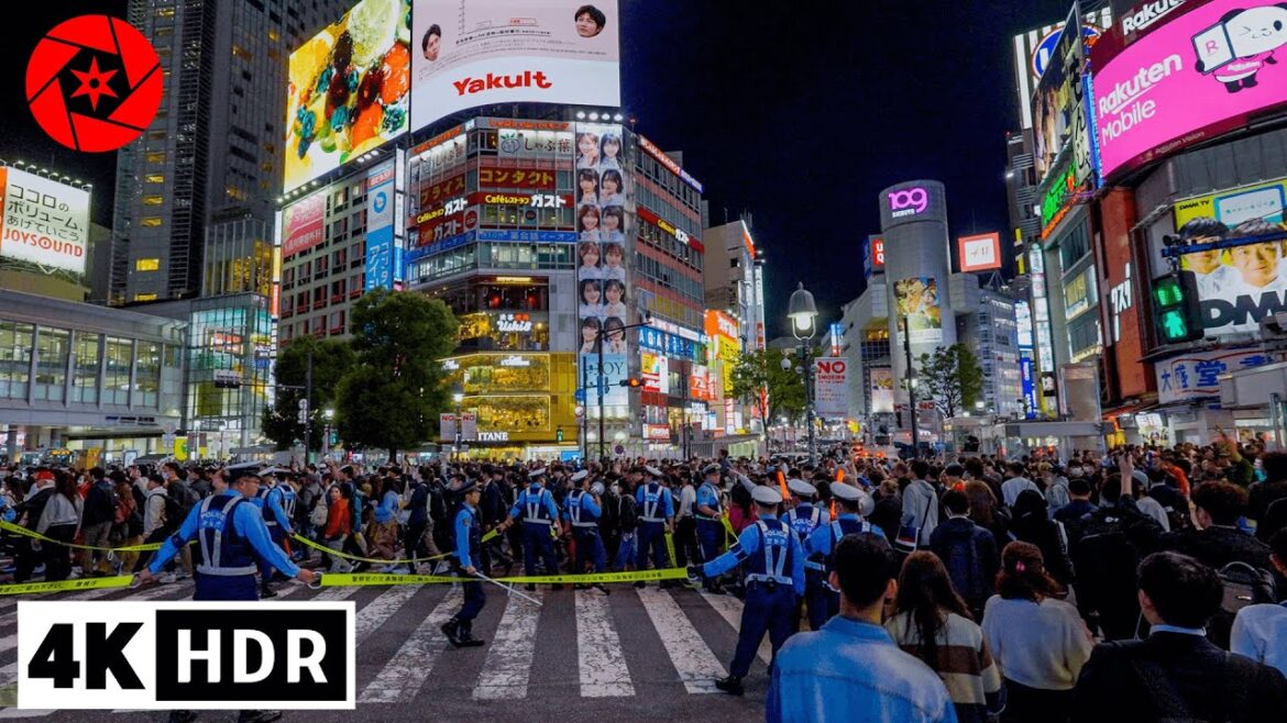 Tokyo Halloween 2024 - Shibuya & Shinjuku - 4K HDR