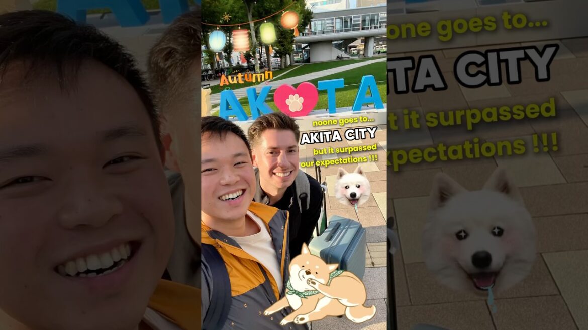 We don't understand why noone ever talks about Akita 🤔 #japantravel #hiddengems #travelvlog