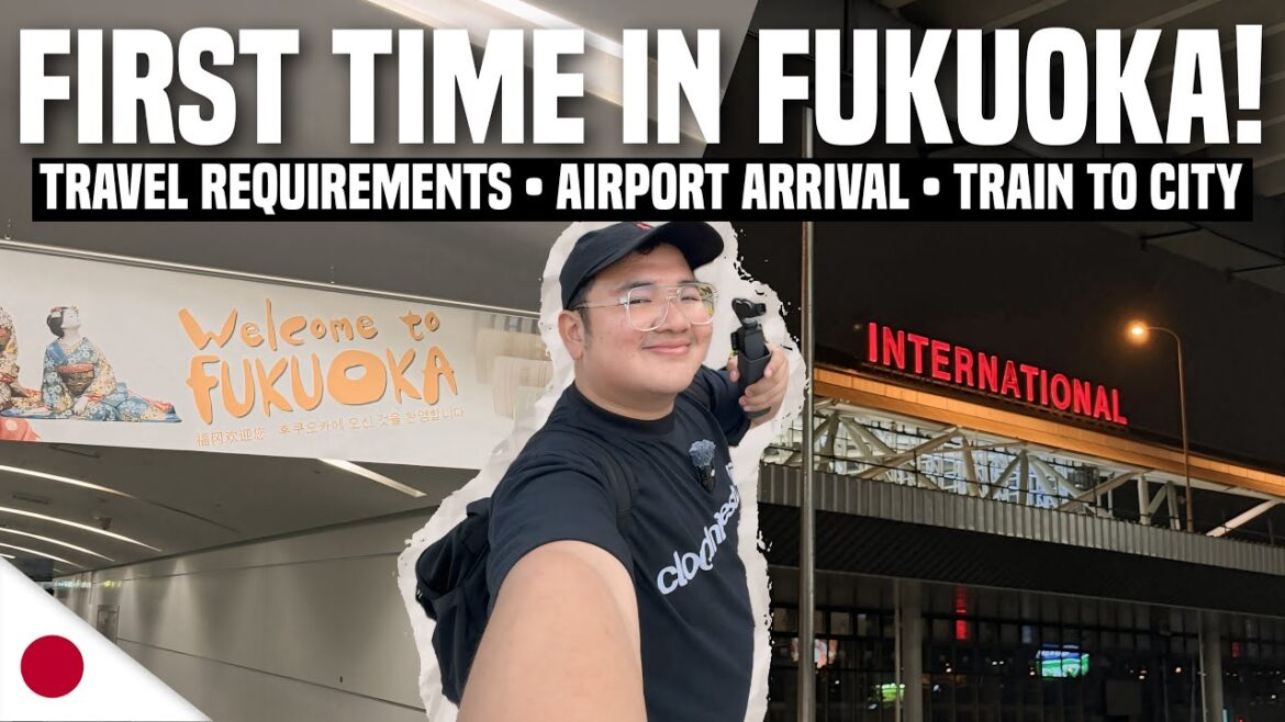 FIRST TIME in FUKUOKA, JAPAN! Travel Requirements, Airport Arrival & Train to City | Ivan de Guzman FIRST TIME in FUKUOKA, JAPAN! Travel Requirements, Airport Arrival & Train to City | Ivan de Guzman