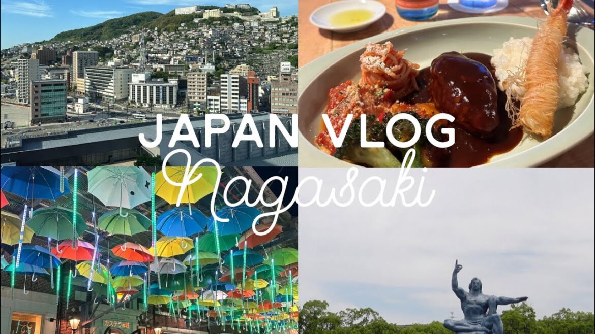 Japan Travel Vlog 🎌 ~3D2N First Time at Nagasaki & Huis Ten Bosch