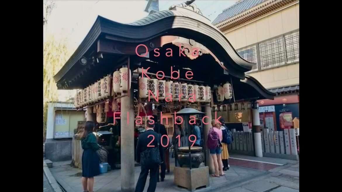 Osaka - Kobe - Nara - Kyoto Flashback 2019  4K HDR - ย้อนความทรงจำโอซาก้า นารา เกียวโต โกเบ