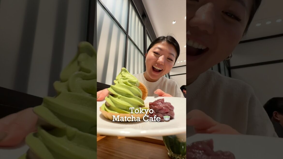 For matcha lovers in Tokyo 🍵