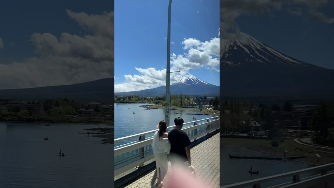 most beautiful scenery year 2024 #2024 mountain Fuji 🗻