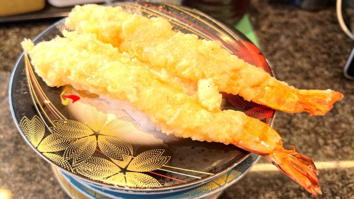 Eat large sushi toppings at a Japanese conveyor belt sushi restaurant | “Bentenmaru” Eat large sushi toppings at a Japanese conveyor belt sushi restaurant | "Bentenmaru"