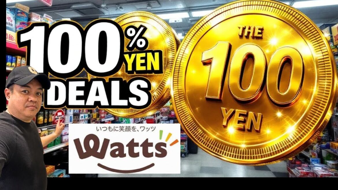 Watts 100 Yen Shop Tour: Japan’s Best Hidden Gems for Budget Shoppers! "Watts 100 Yen Shop Tour: Japan's Best Hidden Gems for Budget Shoppers!"