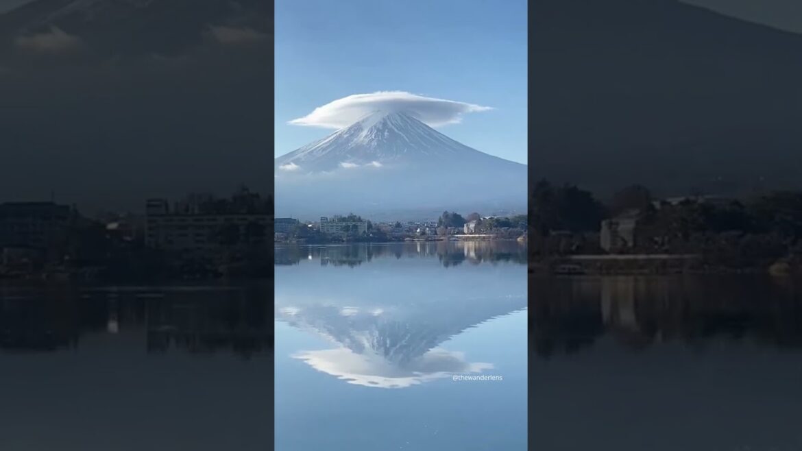 Places in JAPAN that don't Feel REAL!  #adventure #travel #japan #shorts #trending #ytshorts #fuji
