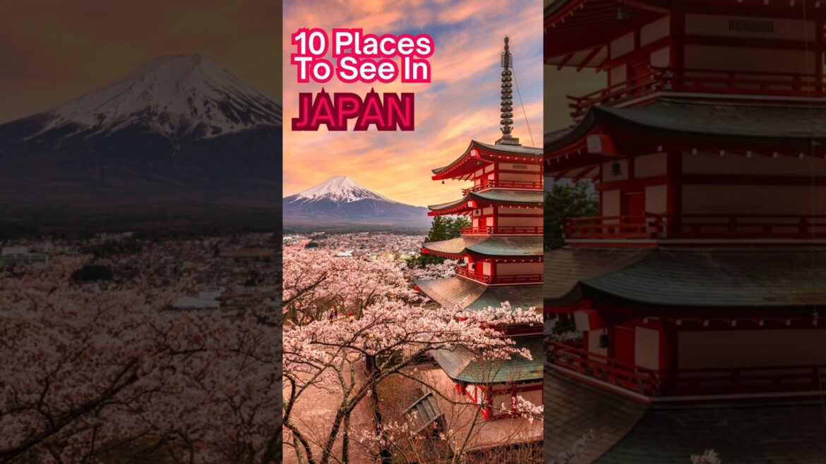 Top 10 Places to See in Japan Outside of Tokyo #japantravel #kyoto