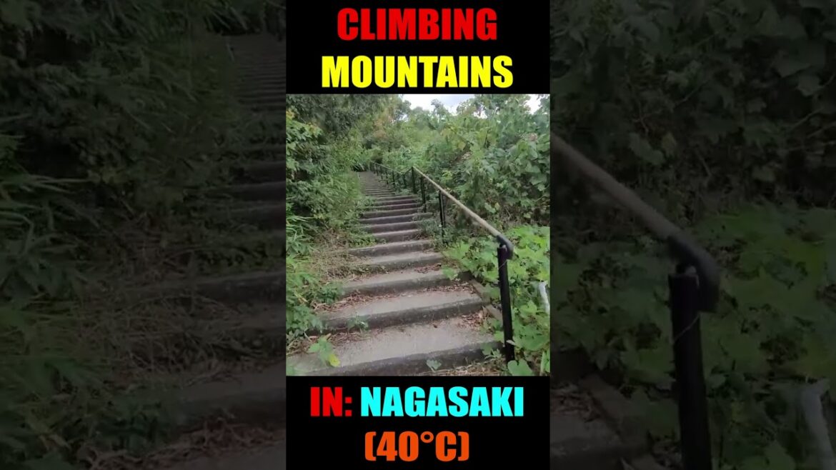 Climbing Mountains in NAGASAKI, Japan!!!