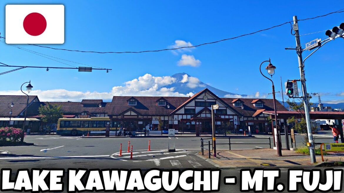 JAPAN TRIP LAKE KAWAGUCHI MT. FUJI 2024 IN 2 MINUTES VIDEO 🇯🇵