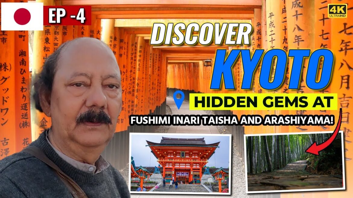 Discover KYOTO'S Hidden Gems at Fushimi Inari Taisha and Arashiyama!