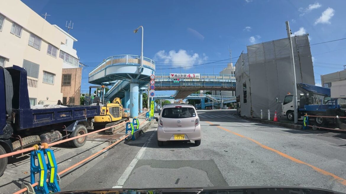 Driving Okinawa 4K HDR. Naha City to Oodmari Beach Part 1 of 2.