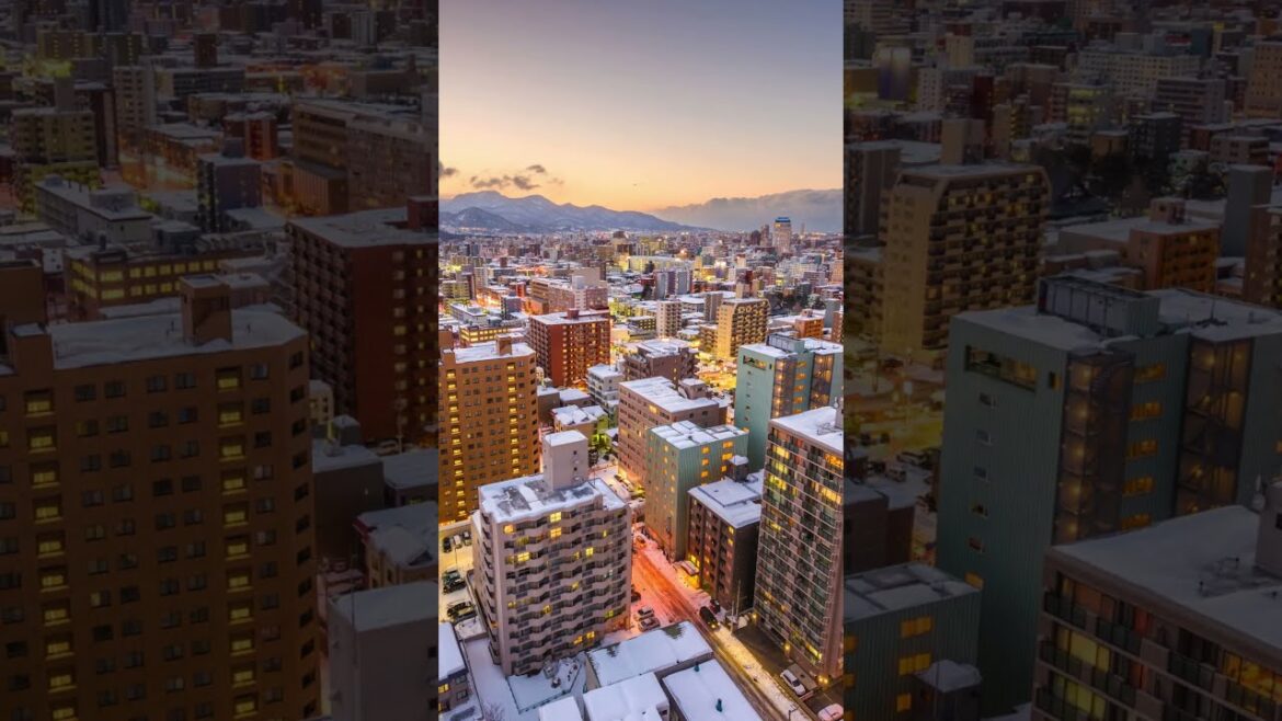 Sapporo Japan. By GlobalEateries.com #sapporo  #travel #japan #shorts