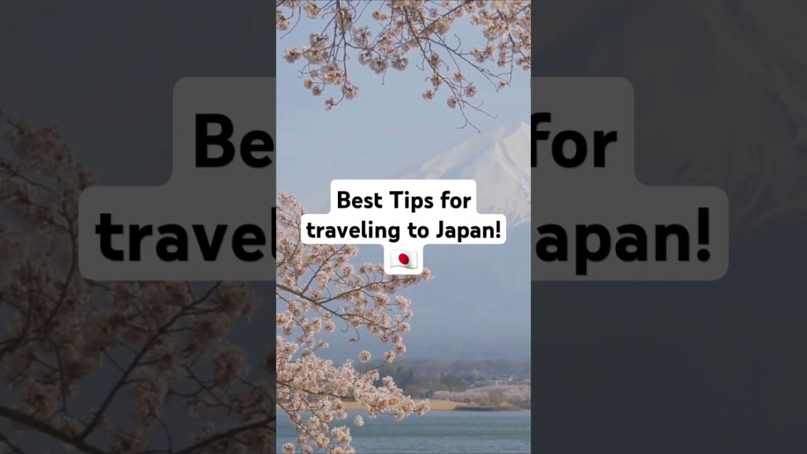 Best Tips for Traveling to Japan 🇯🇵 #shorts #travel #japan