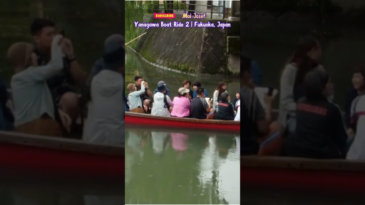 YANAGAWA BOAT RIDE 1 | FUKUOKA, JAPAN