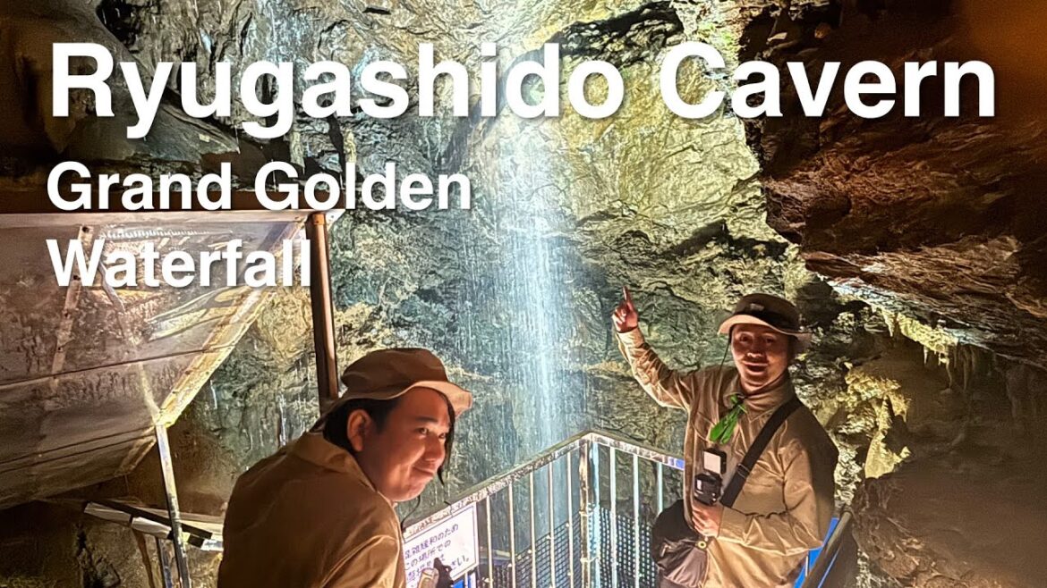 【Hamamatsu_Ryugashido】We're the Cave Expedition Team !! Grand Golden Waterfall