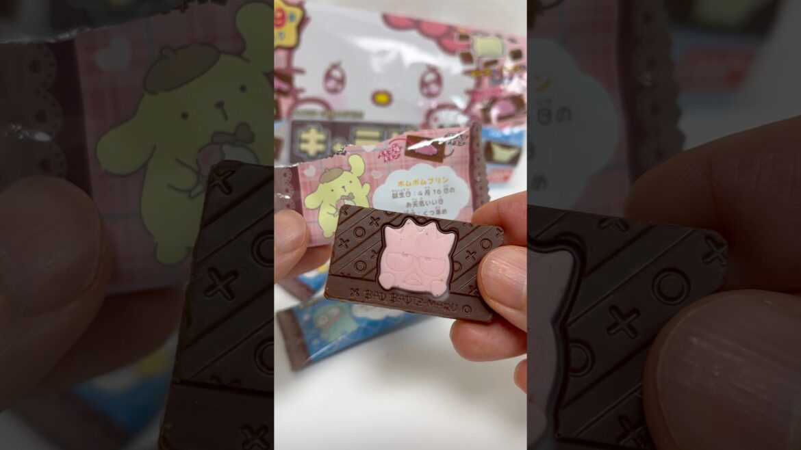 Sanrio Characters Charapaki Chocolate BAD BADTZ-MARU #shorts