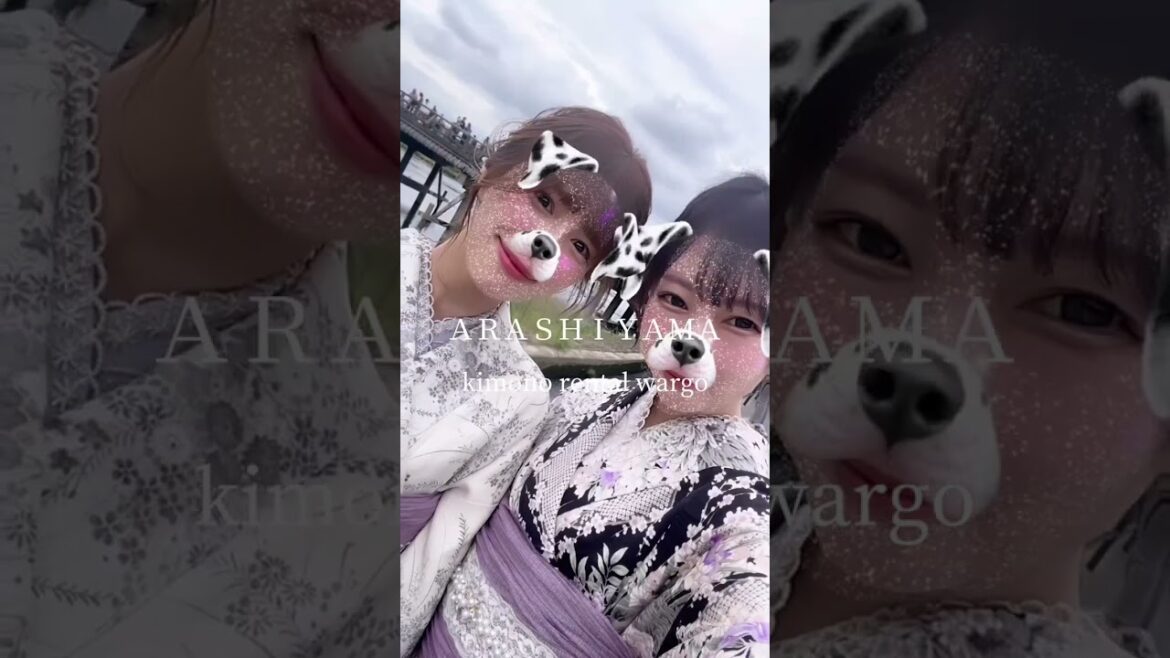 Rent a kimono at Wargo and enjoy a delightful trip to Kyoto Arashiyama for autumn leaf viewing!