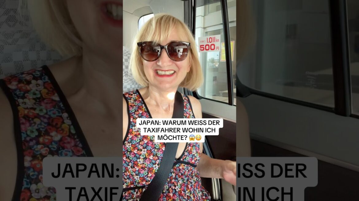 Muss ich mir jetzt Sorgen machen? 😳😅 #japan #japanbucketlist #visitjapan #nagoya #reisetipps #taxi