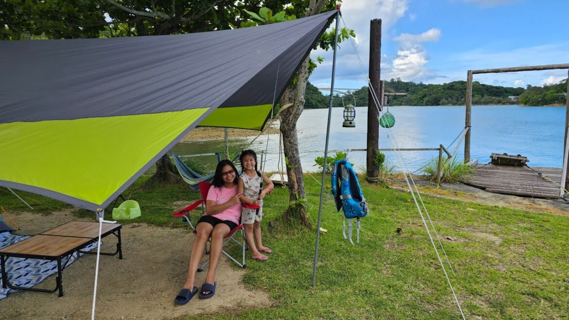 Overnight Camping| Nakijin Seaside Camping Ground| Okinawa🇯🇵