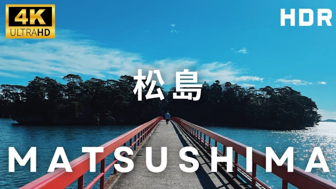 One of Japan's Three Most Scenic Views! A Continuous Stroll Through the Stunning Matsushima | 4K HDR
