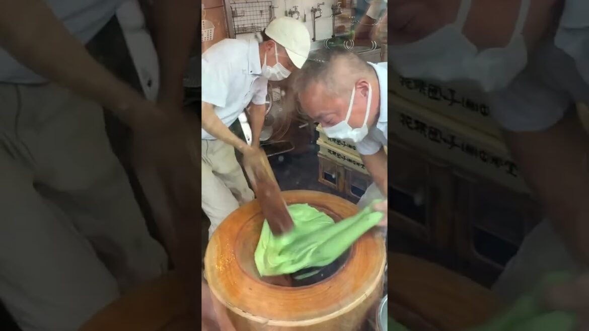 Amazing Chewy Mochi Made by Japanese Artisans - #japan  #streetfood