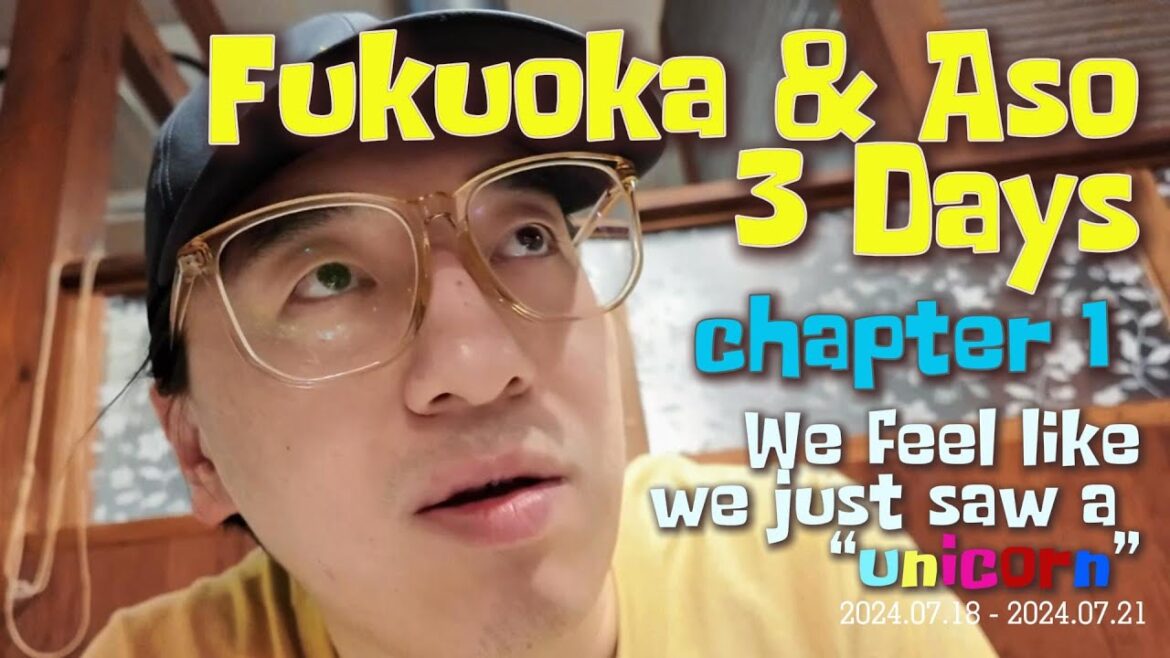 How to Spend 3Days in Fukuoka & Aso.We feel like we just say a unicorn! Japan travel vlog How to Spend 3Days in Fukuoka & Aso.We feel like we just say a unicorn! Japan travel vlog