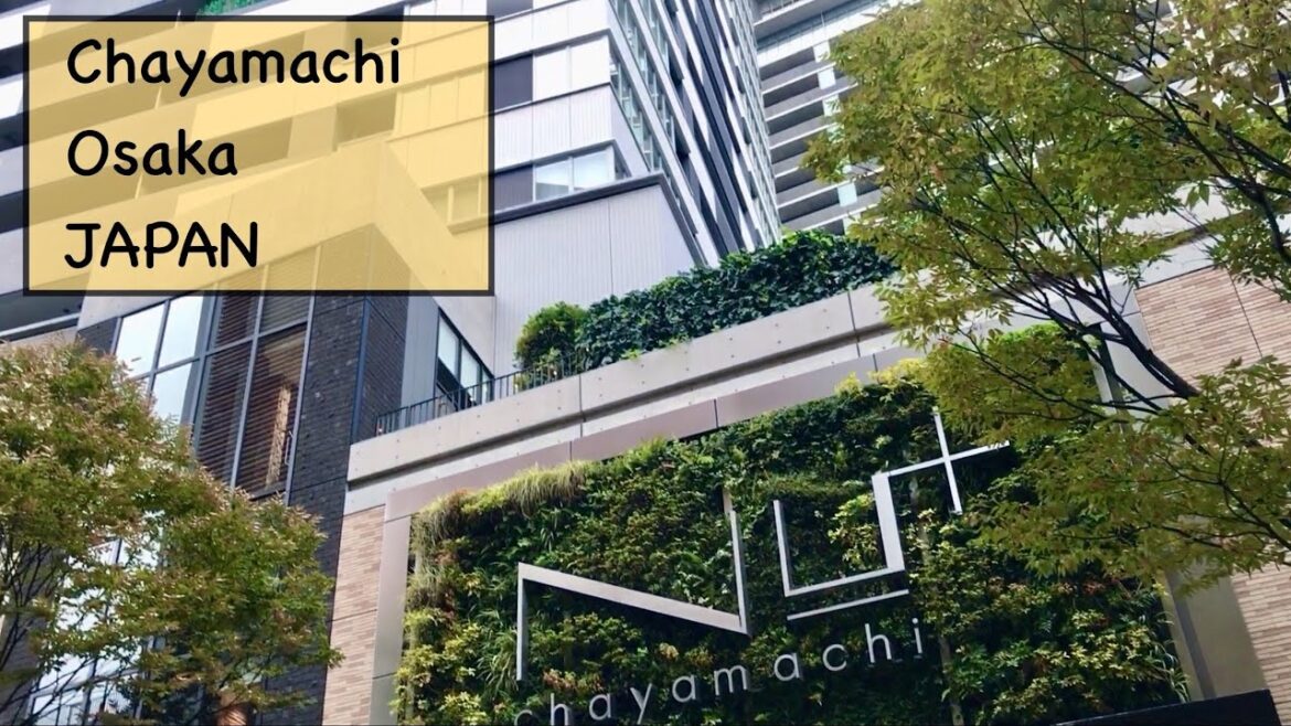 Chayamachi - fashion city - Osaka JAPAN - 1080p (ipad camera)