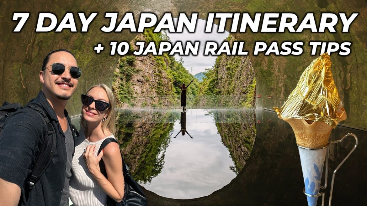 7 day Japan Itinerary with the JAPAN RAIL PASS! Discovering Art In Japan