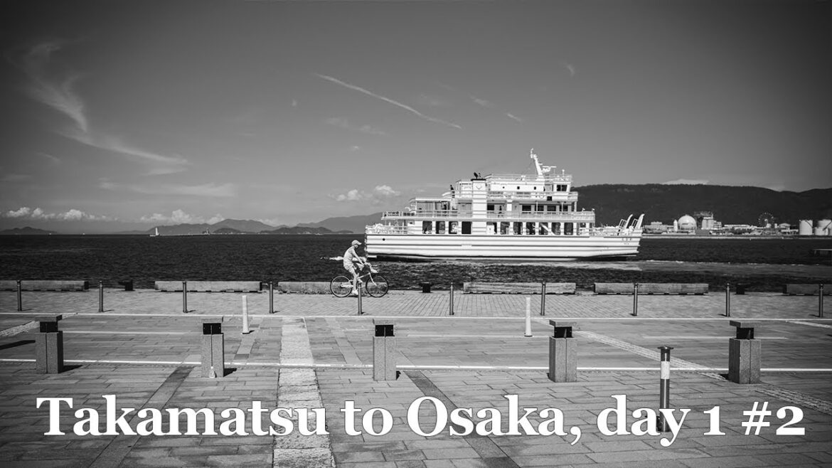 10-day black and white POV street photography trip from Takamatsu to Osaka, Japan | Day 1 #2 10-day black and white POV street photography trip from Takamatsu to Osaka, Japan | Day 1 #2