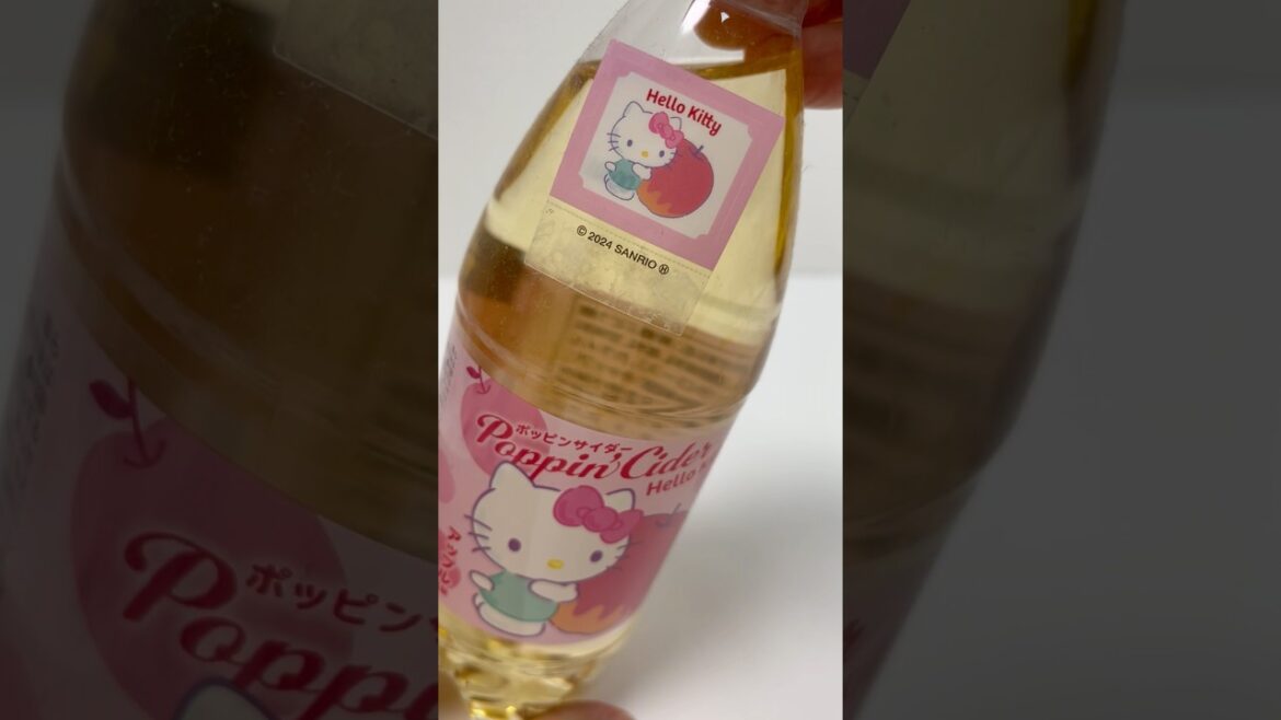 Hello Kitty Poppin Cider Dollar Store Daiso #shorts