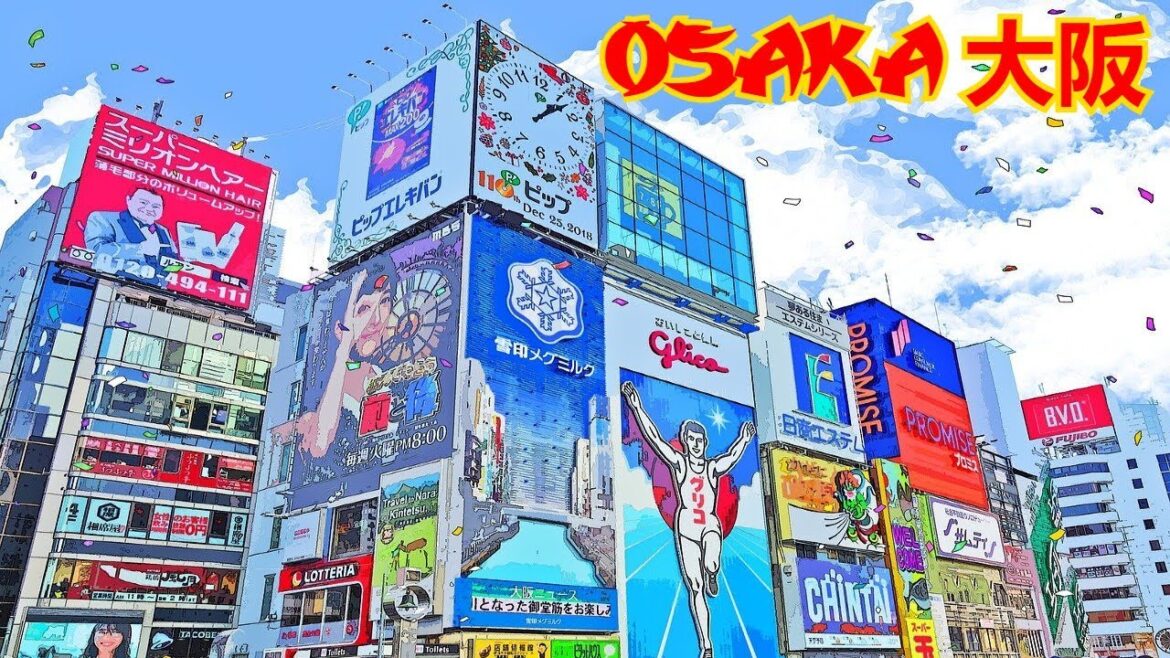 OSAKA 大阪 - Japan walking tour