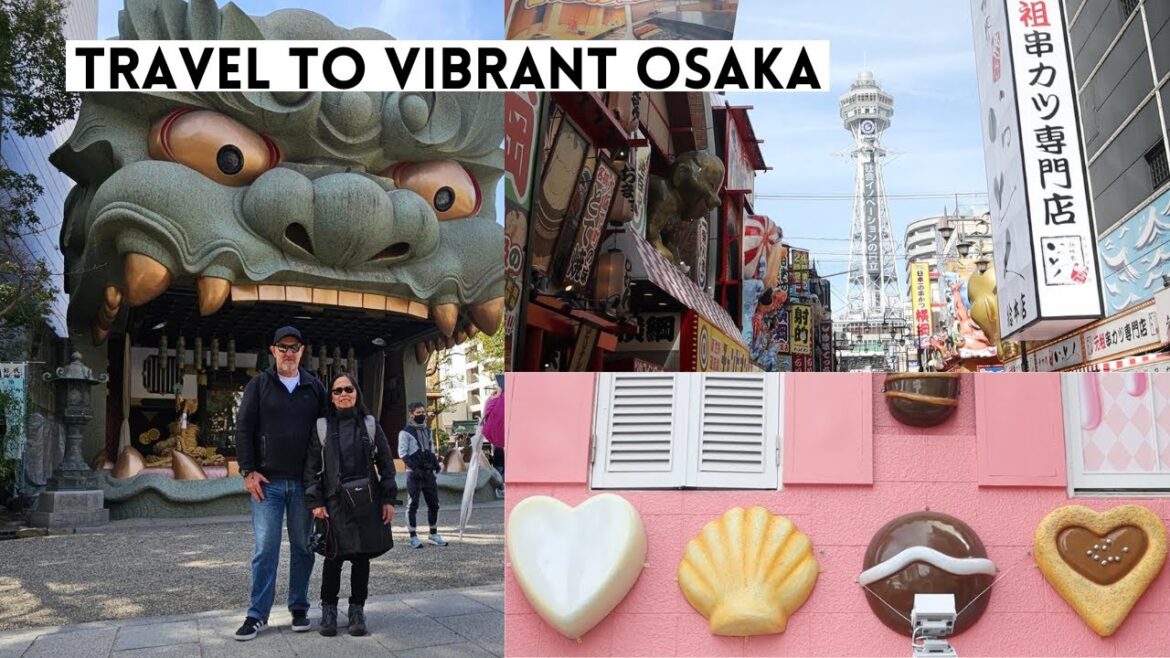 Travel to Vibrant Osaka - Osaka’s Iconic Landmarks + Love Hotel + Namba Shrine + Fluffy Pancakes
