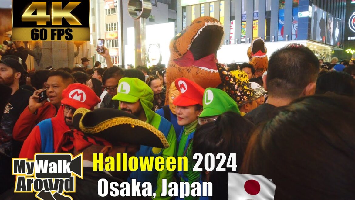 Halloween in Osaka Japan 2024 Like You’ve NEVER Seen Before! 4k video walk in Dotonbori Halloween in Osaka Japan 2024 Like You've NEVER Seen Before! 4k video walk in Dotonbori