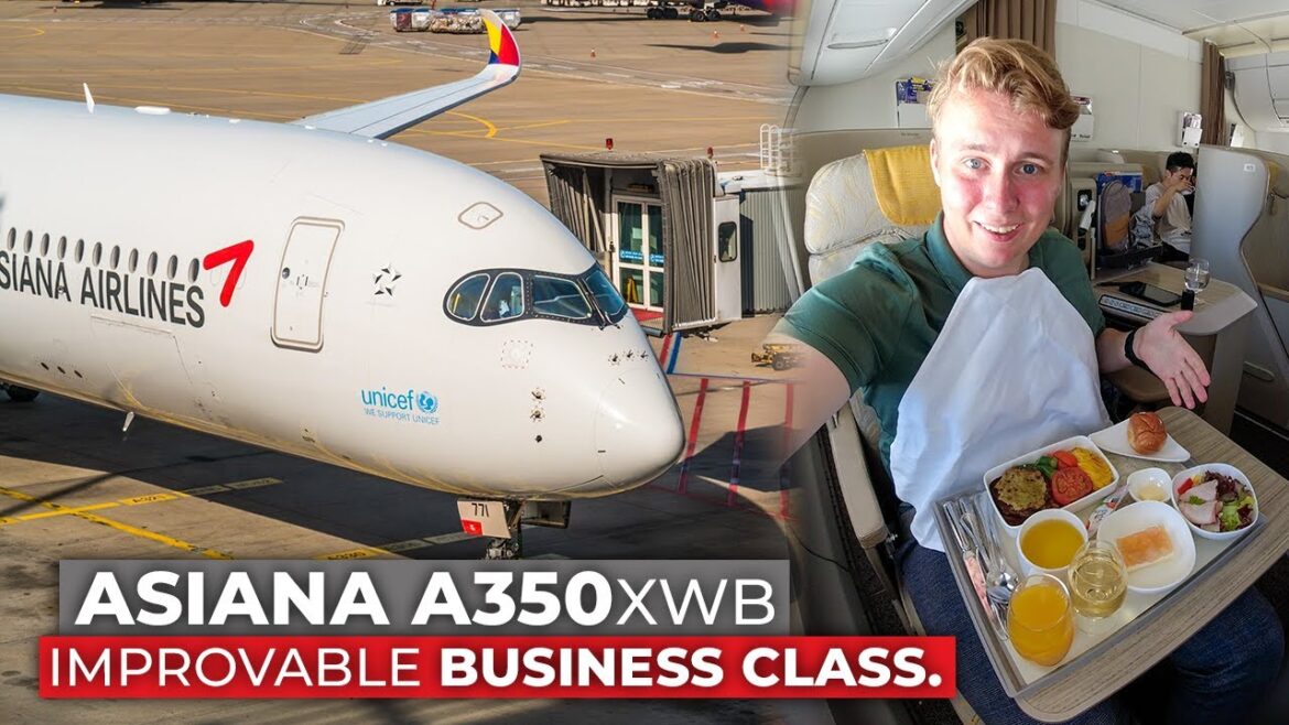 Asiana Airlines Airbus A350-900 (BUSINESS) | Osaka – Seoul | TRIP REPORT Asiana Airlines Airbus A350-900 (BUSINESS) | Osaka - Seoul | TRIP REPORT