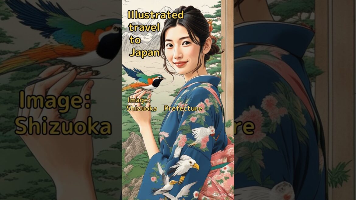 Illustrated travel to Japan ㉜ (Image: Shizuoka Prefecture) #japaneseculture#travel Illustrated travel to Japan ㉜ (Image: Shizuoka Prefecture) #japaneseculture#travel
