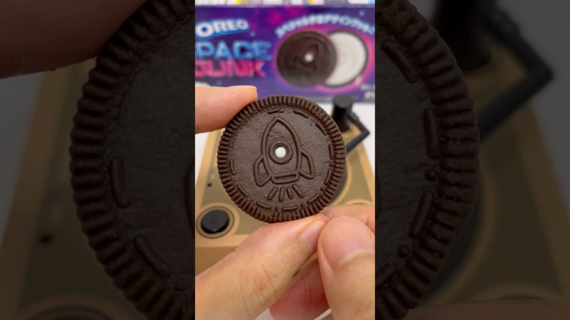 Oreo Space Dunk with Oreo Music Box Rocket #shorts