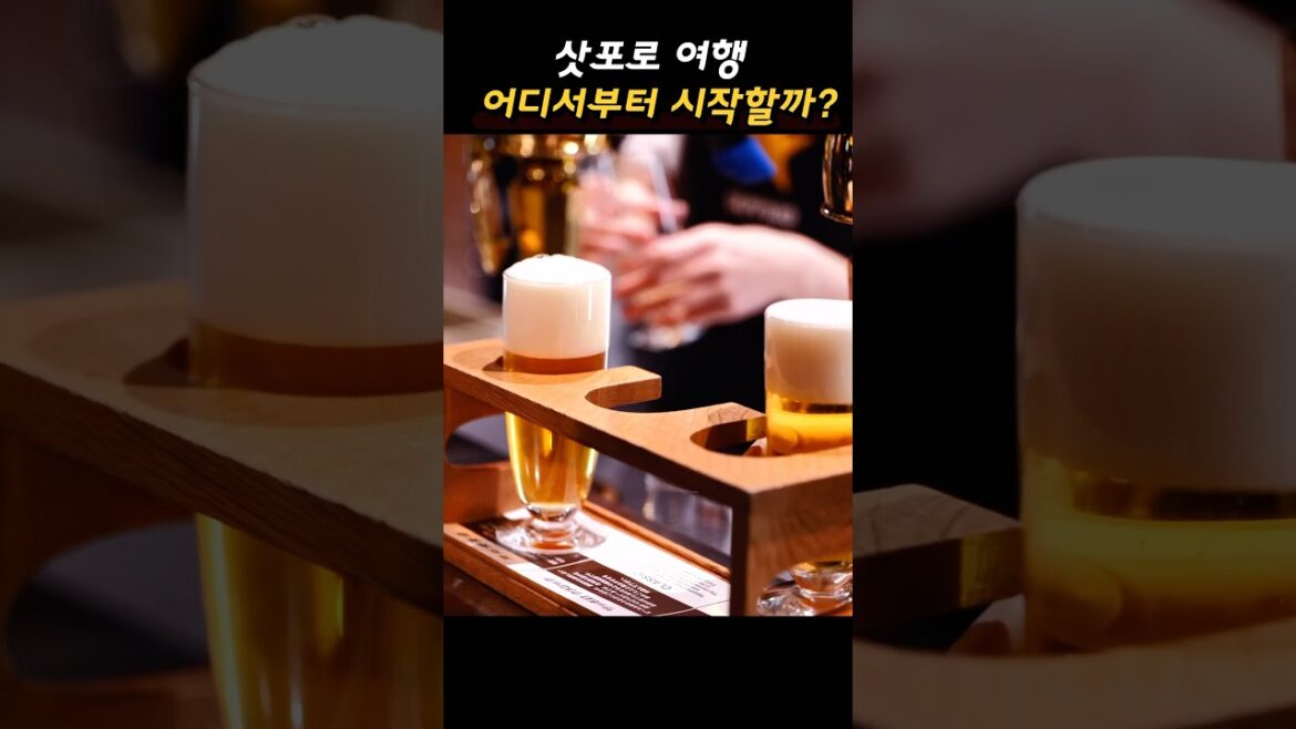 삿포로여행 이것만해도 성공적!🍺#삿포로여행 #삿포로맥주박물관 #삿포로 #일본여행 #삿포로맛집 #삿포로11월여행 #sapporo #サッポロビール博物館 #札幌ブイログ #삿포로2박3일