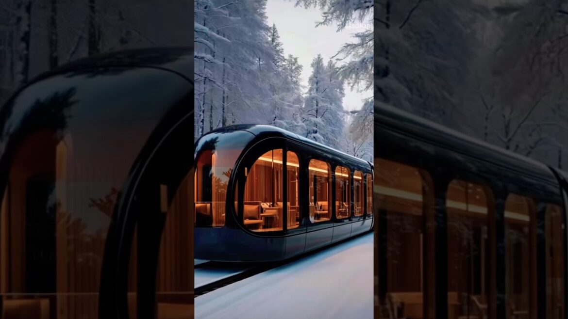 NEXT STOP IS 🚏 Nordic Dream Line #snow #travel #winter