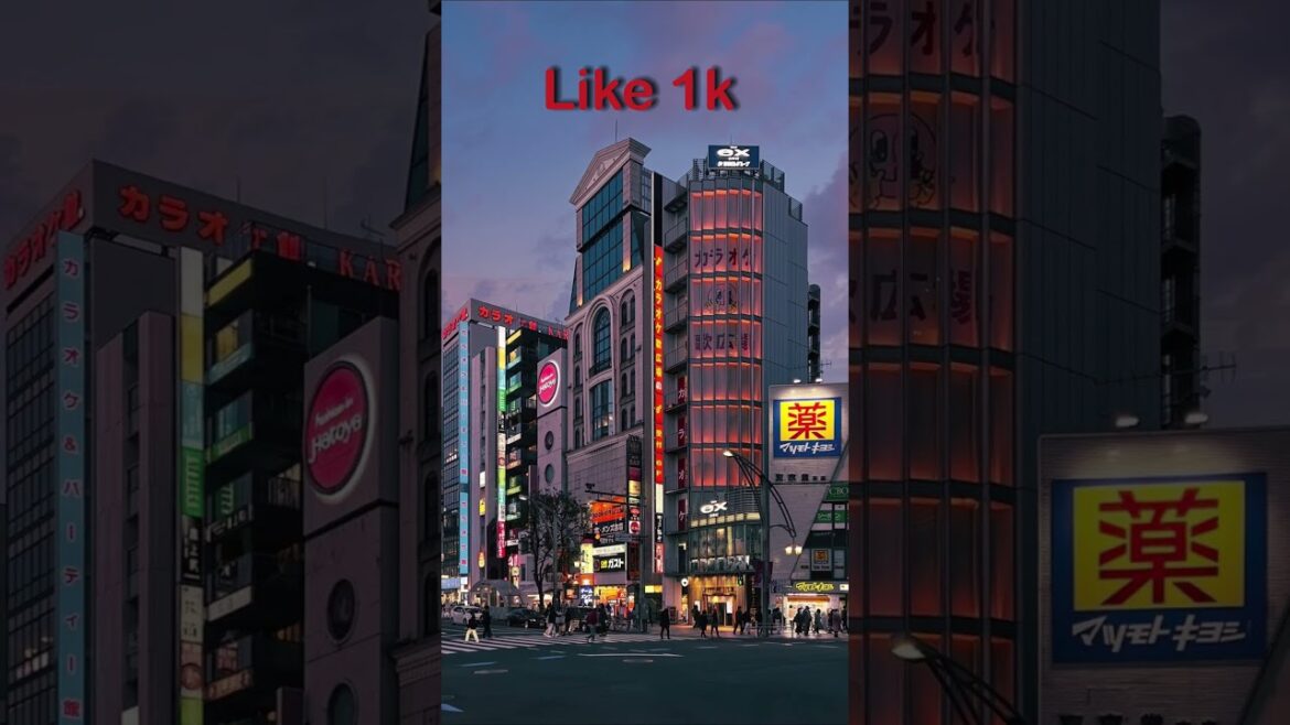 Experience the Vibrant Pulse of Tokyo, Japan😎😎