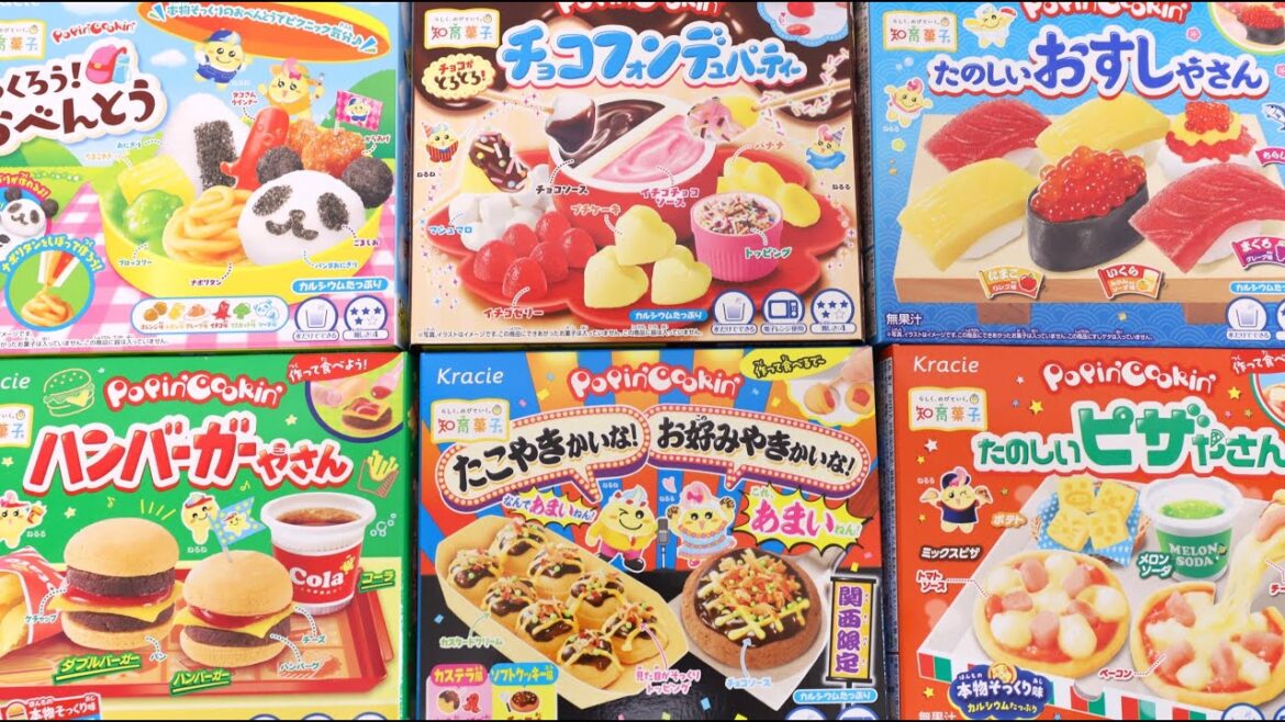 6 Popin Cookin Collection Interesting DIY Candy Japan Souvenir 6 Popin Cookin Collection Interesting DIY Candy Japan Souvenir