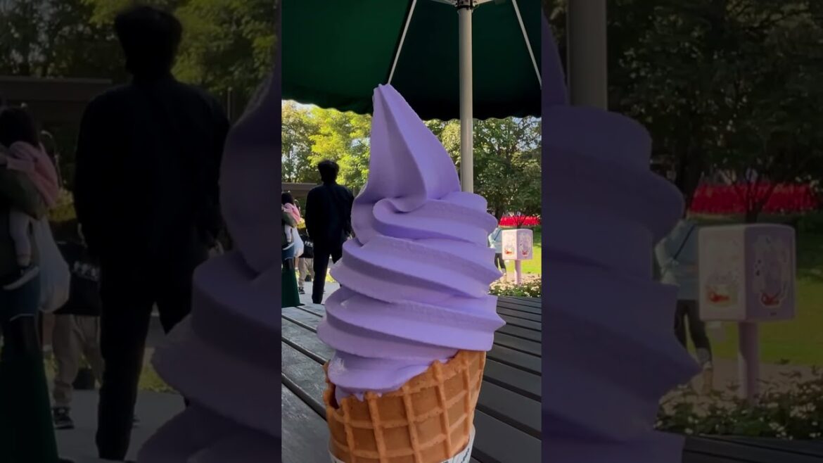 富田農場 Farm Tomita ファーム富田 | Cantaloupe 哈密瓜 | 薰衣草雪糕 Levander Ice Cream | #shorts #melon #hokkaido