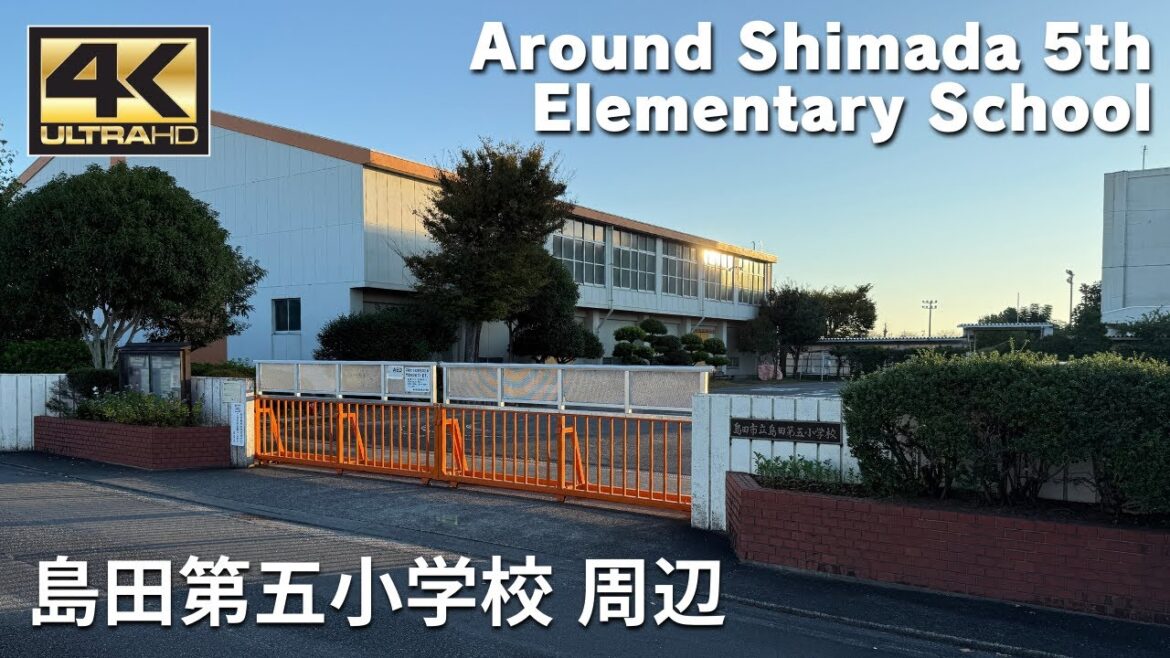 島田第五小学校周辺 – Around Shimada 5th Elementary School / Morning Walking Tour / Japan / DJI Osmo Pocket 3 島田第五小学校周辺 - Around Shimada 5th Elementary School / Morning Walking Tour / Japan / DJI Osmo Pocket 3