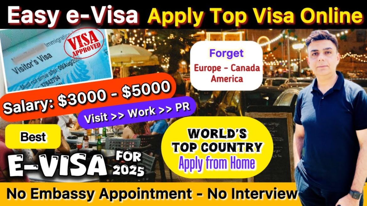 World’s Best Country e-VISA || High Salary + Online Visa || NZ eVisa Changes & Updates for 2024-2025