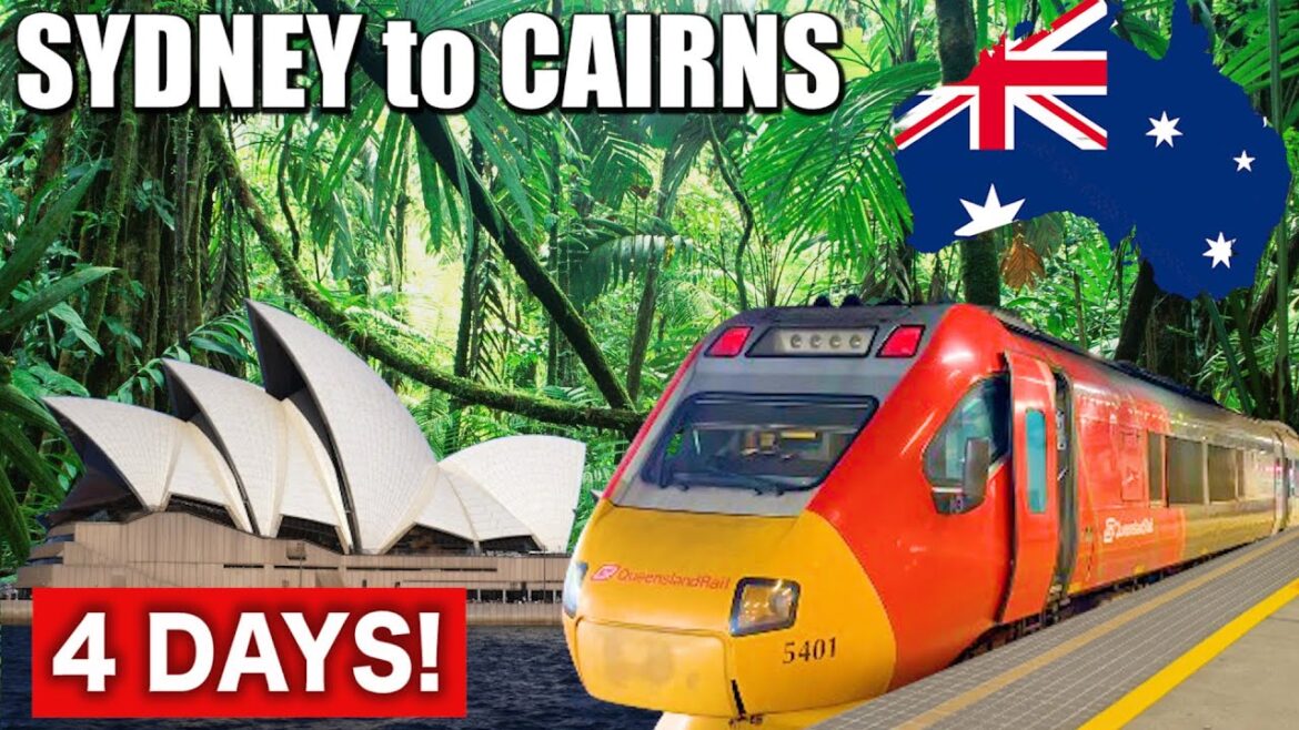 🇦🇺4 DAYS Sydney to Cairns by Australia's First Class Sleeper Trains
