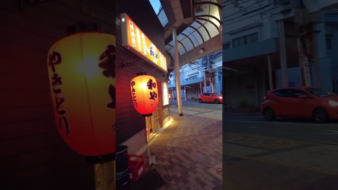 今日も皆さんお疲れ様でした#夕暮れ #夕暮れの街並み #唐戸