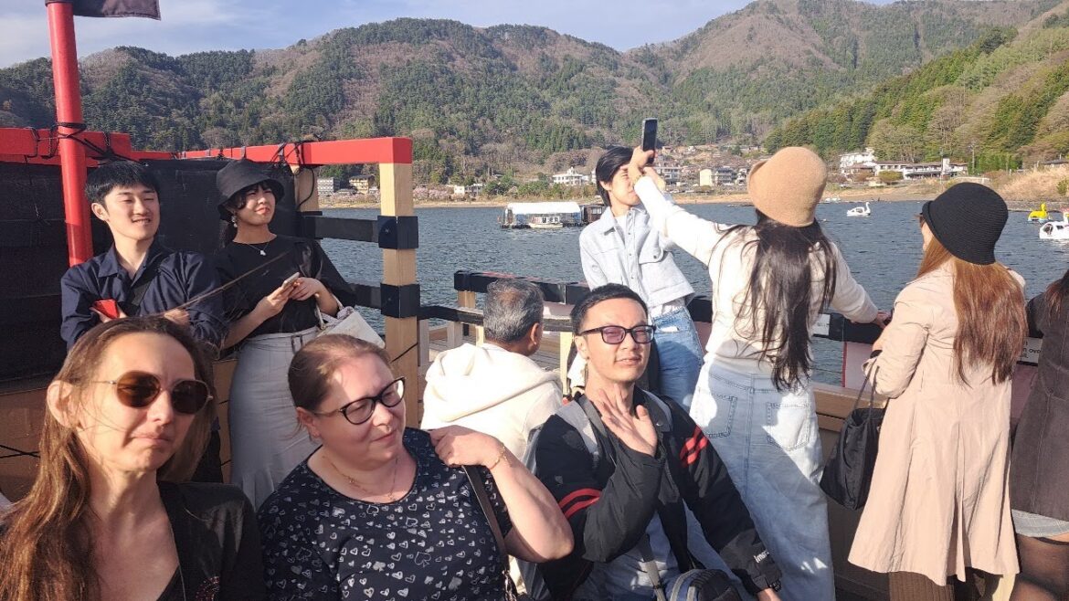 Lake Kawaguchiko Sightseeing Boat | Mount Fuji Japan Trip