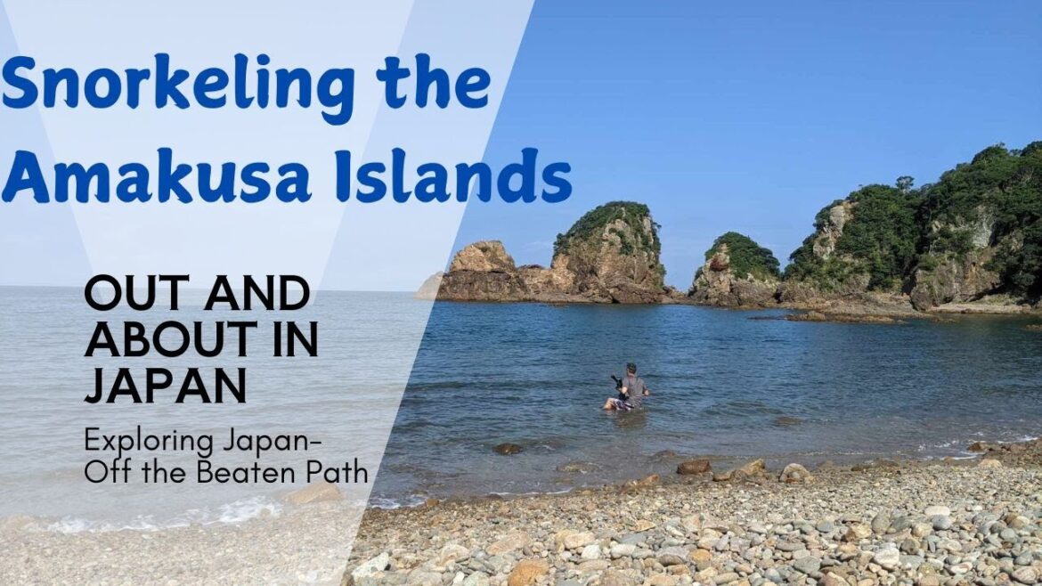 Solo Snorkeling Myoken-ura Beach, Amakusa Islands, Kumamoto Japan