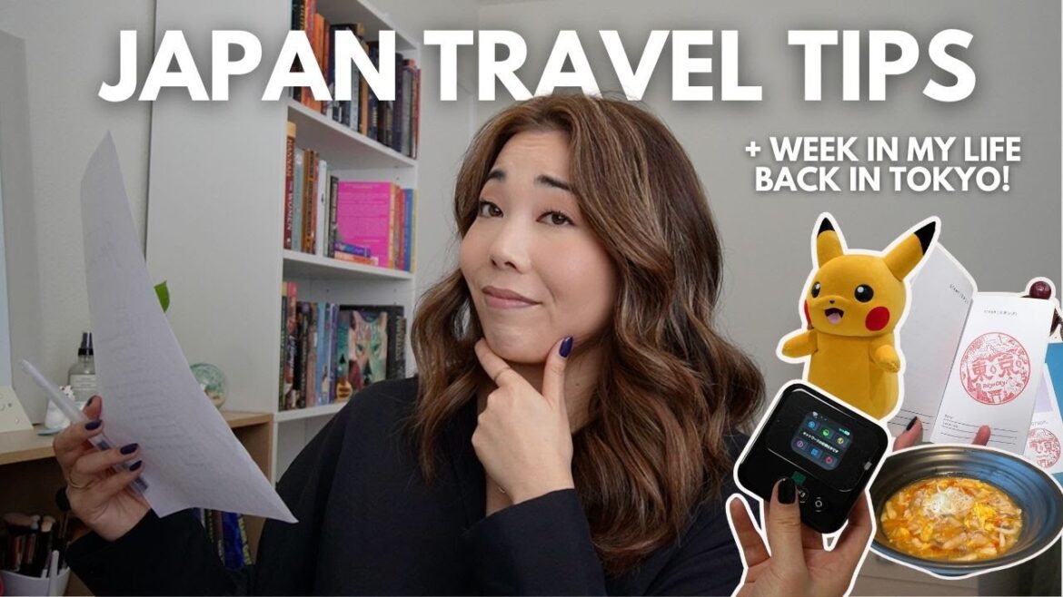 First week back in Japan! ✈️ 🍂  JAPAN TRAVEL TIPS & ESSENTIALS + hanging out in Tokyo!!