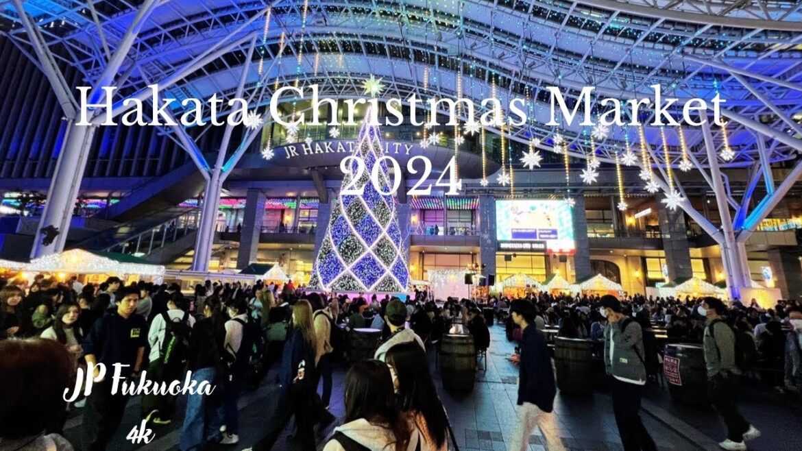 Magical Night Walking Tour: Explore Hakata Christmas Market 2024 in Fukuoka, Kyushu, Japan! Magical Night Walking Tour: Explore Hakata Christmas Market 2024 in Fukuoka, Kyushu, Japan!